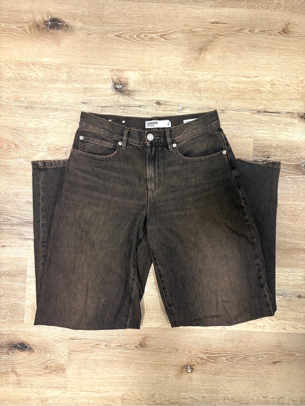 Garage Low Rise Baggy Jeans